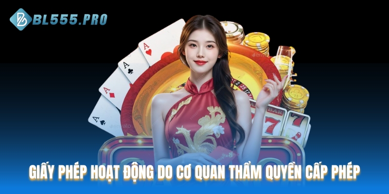 Giấy phép hoạt động là văn bản do cơ quan thẩm quyền cấp phép